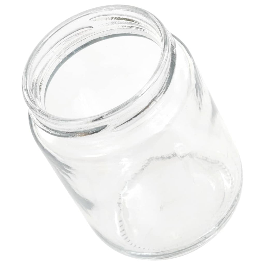 Jampotten Met Rode Deksels 230 Ml Glas 96 Rood