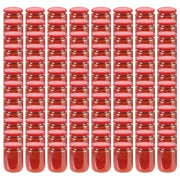 Jampotten 230 ml glas 96 st rood