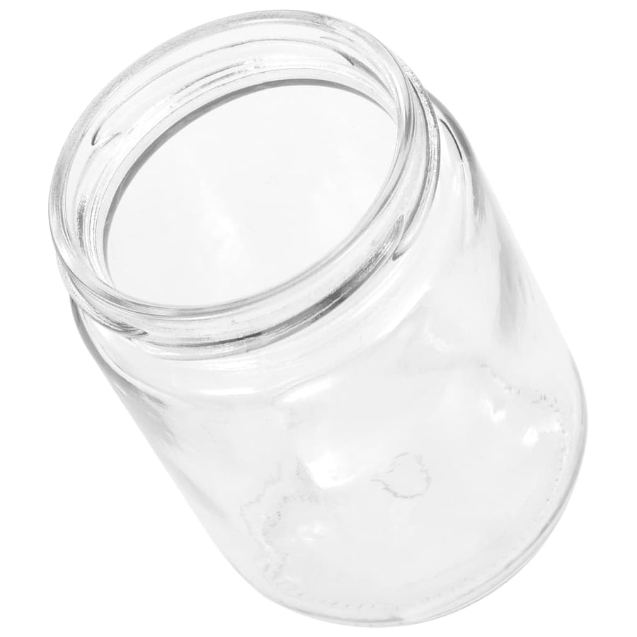Jampotten Met Kleurige Deksels 230 Ml Glas 96 Goud