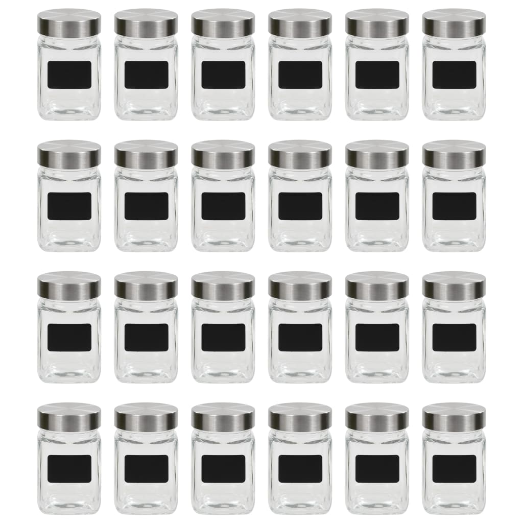 Opbergpotten Met Stickers 300 Ml 24