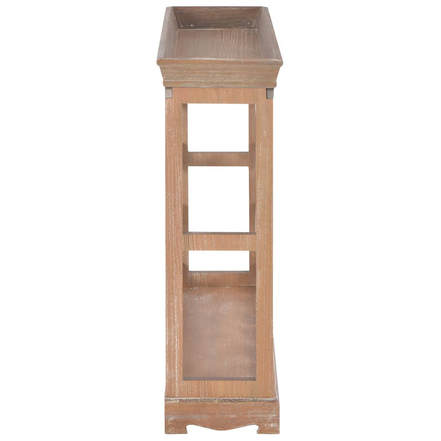 Wijnkast 70X22,5X70,5 Cm Mdf Bruin Bruin