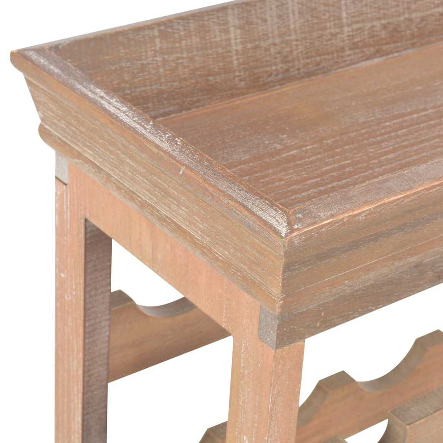 Wijnkast 70X22,5X70,5 Cm Mdf Bruin Bruin