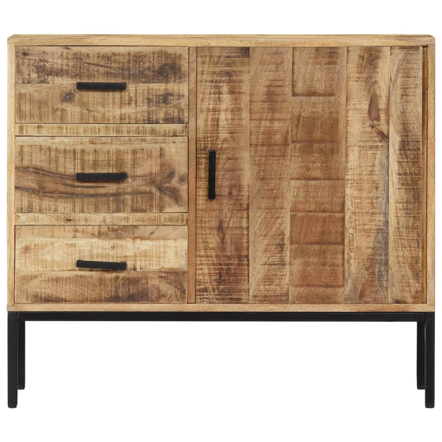 Dressoir 88X30X71 Cm massief mangohout