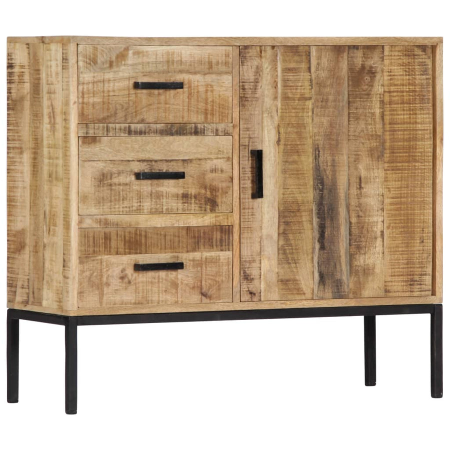 Dressoir 88X30X71 Cm massief mangohout