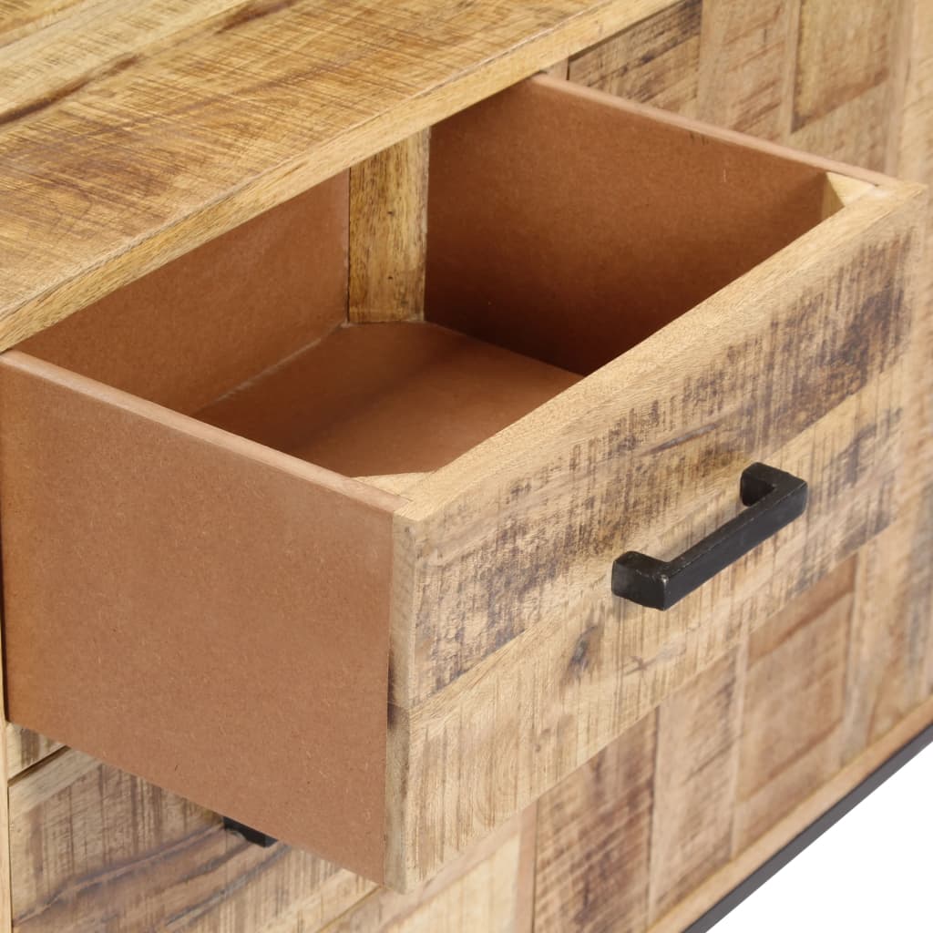 Dressoir 88X30X71 Cm massief mangohout