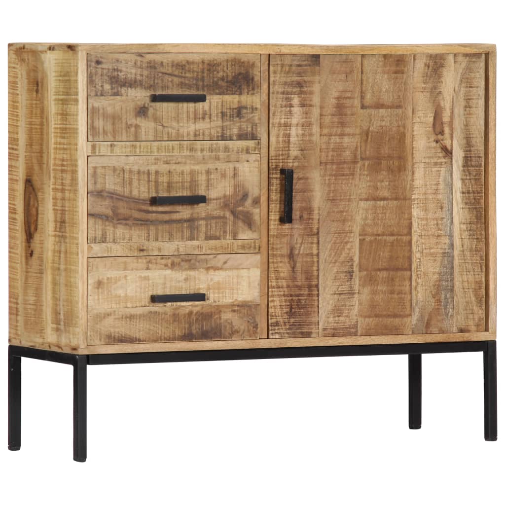 Dressoir 88X30X71 Cm massief mangohout
