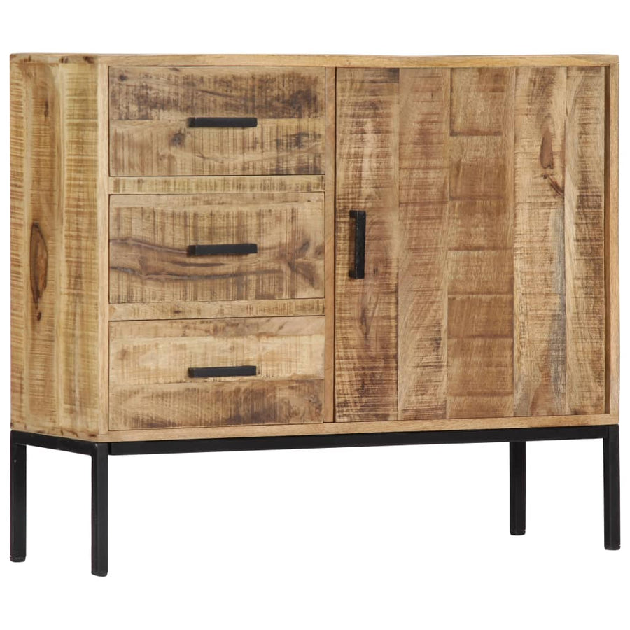 Dressoir 88X30X71 Cm massief mangohout