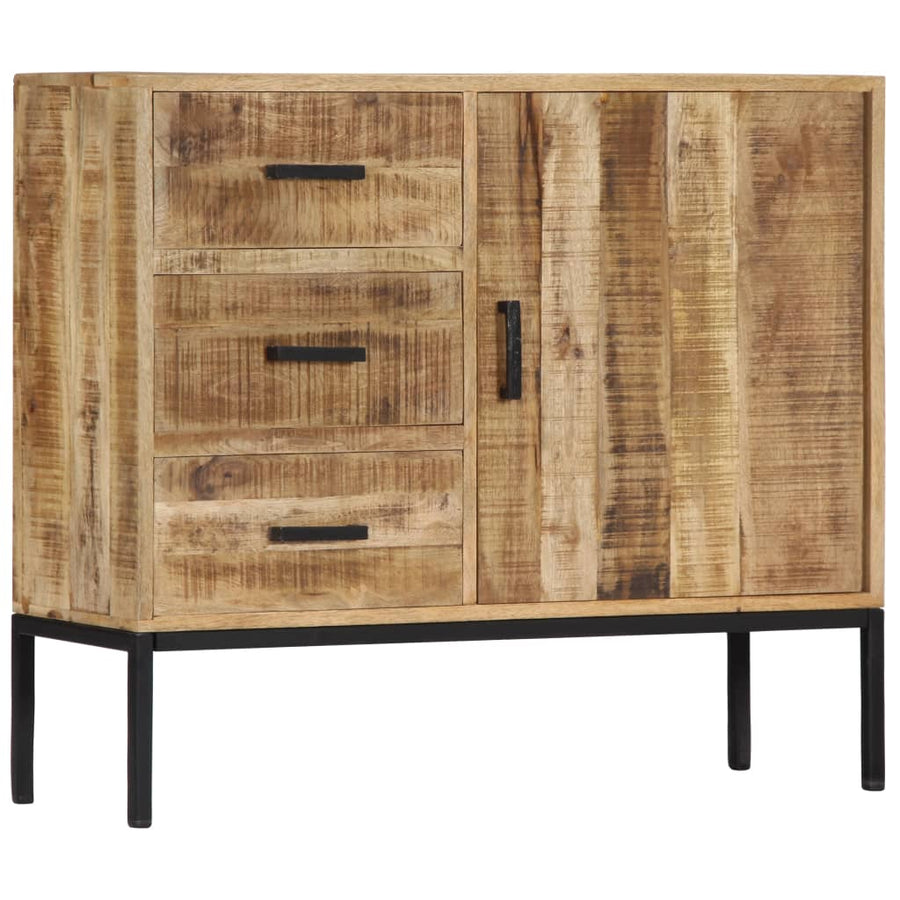 Dressoir 88X30X71 Cm massief mangohout