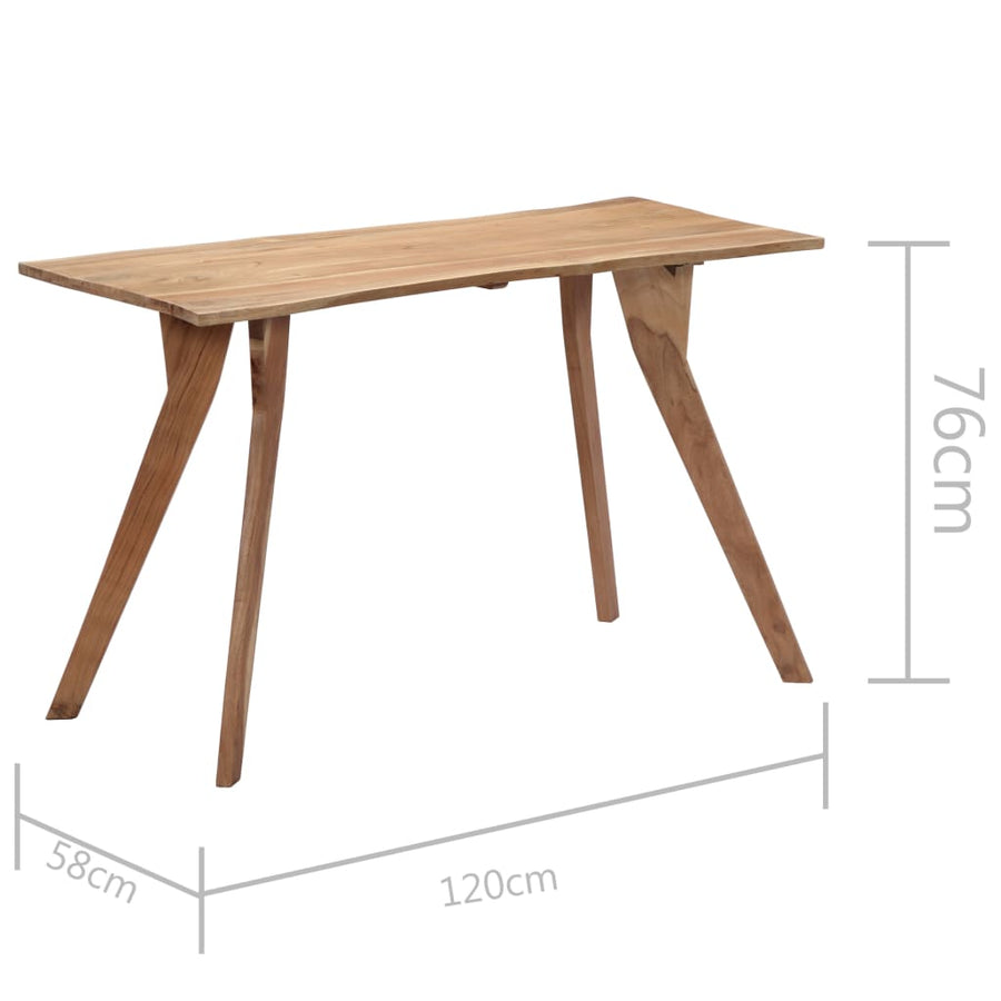 Eettafel Massief Acaciahout 120 x 58 x 76 cm