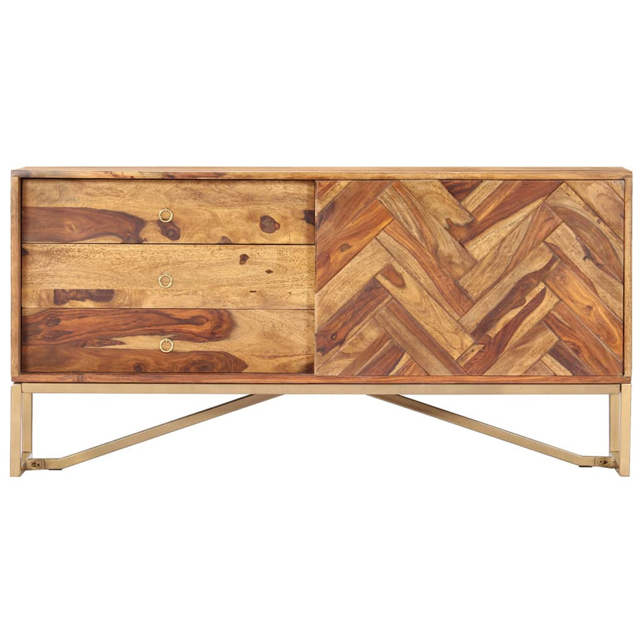 Dressoir 118X30X60 Cm Massief Acaciahout