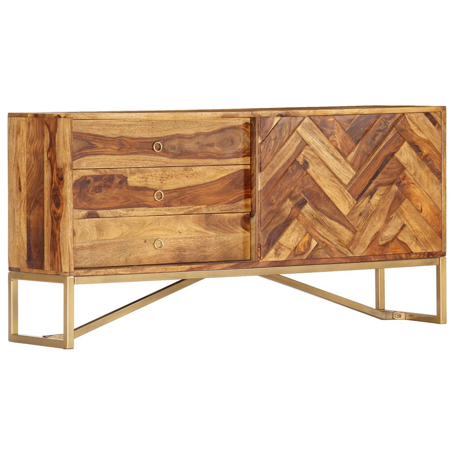 Dressoir 118X30X60 Cm Massief Acaciahout