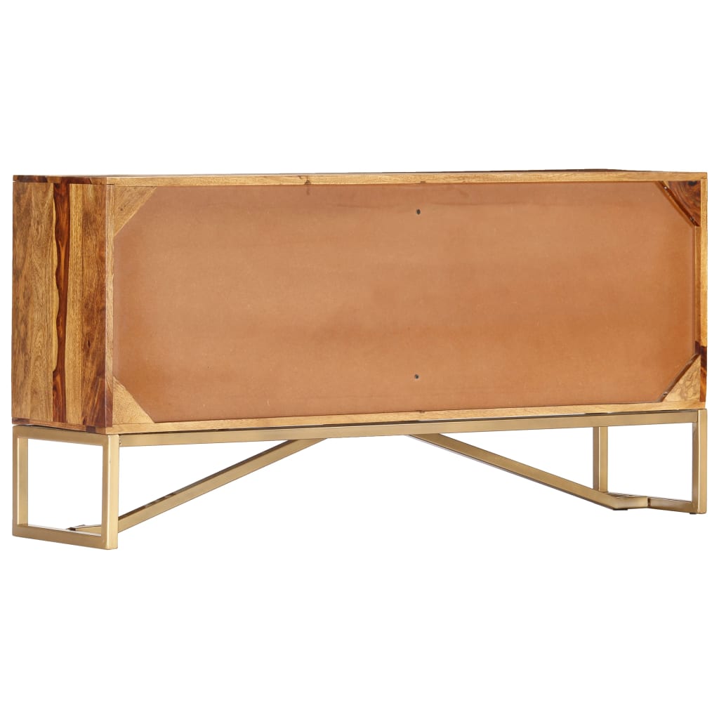 Dressoir 118X30X60 Cm Massief Acaciahout