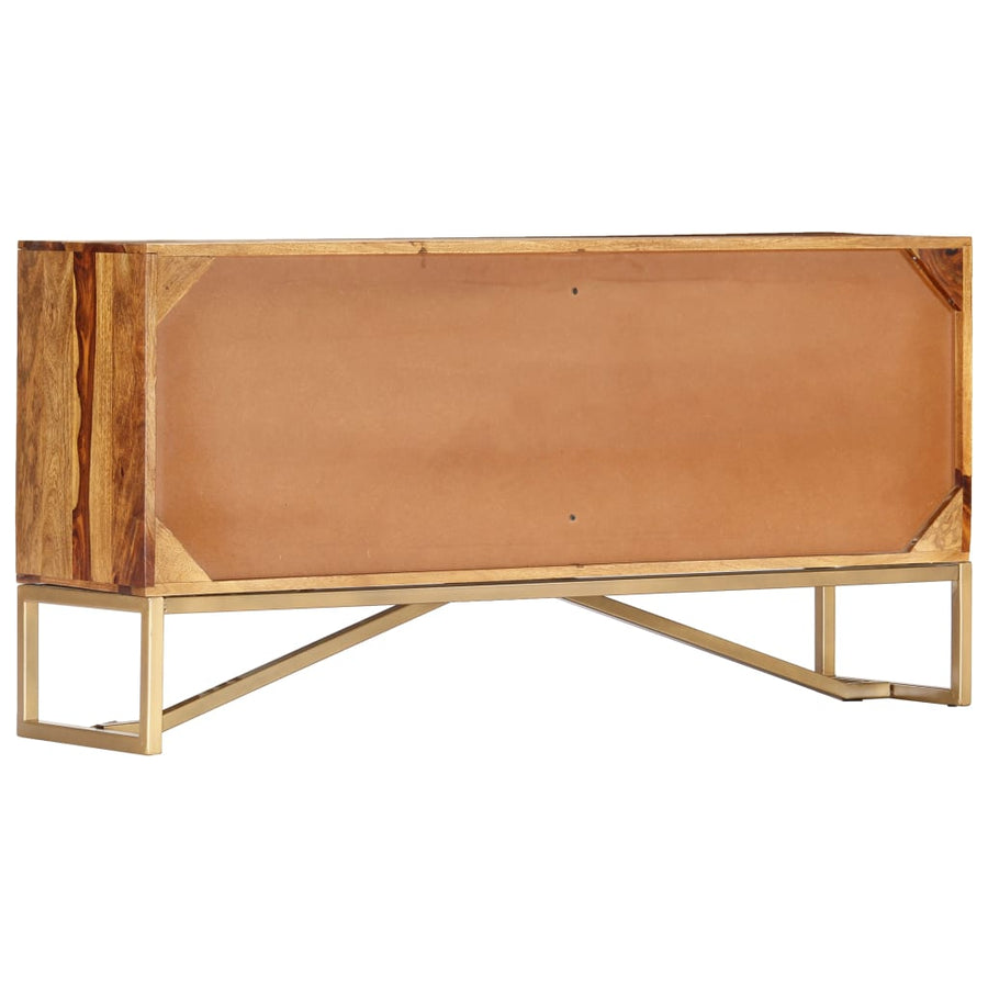 Dressoir 118X30X60 Cm Massief Acaciahout