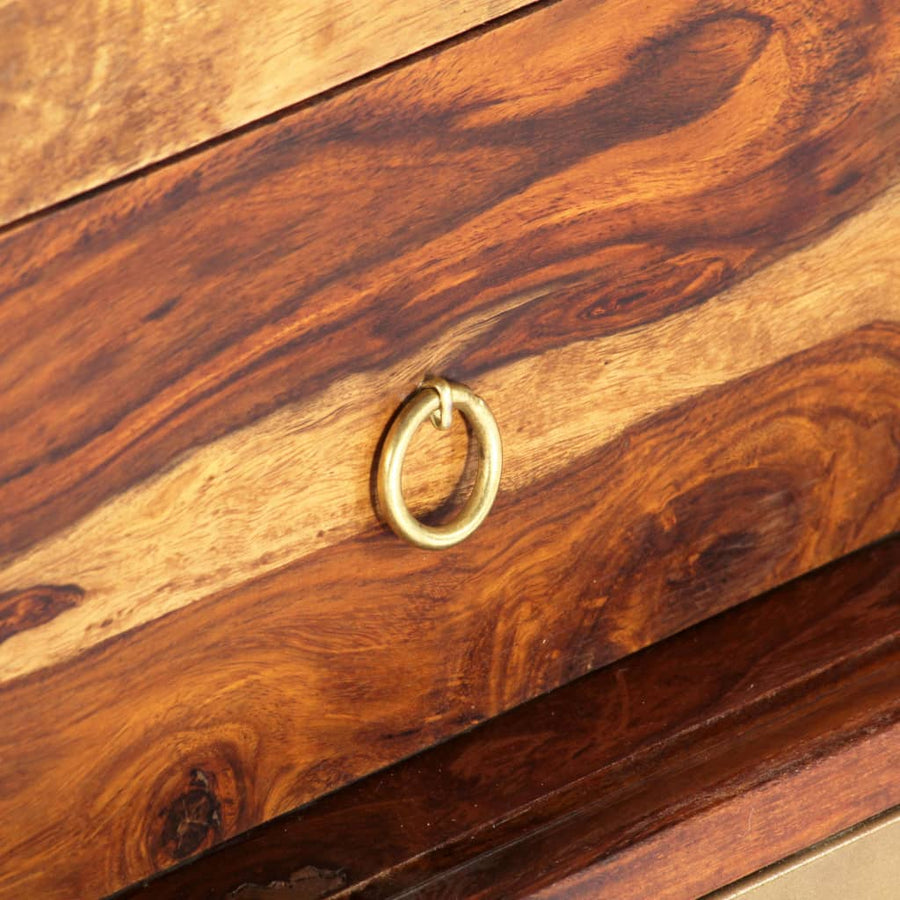 Dressoir 118X30X60 Cm Massief Acaciahout