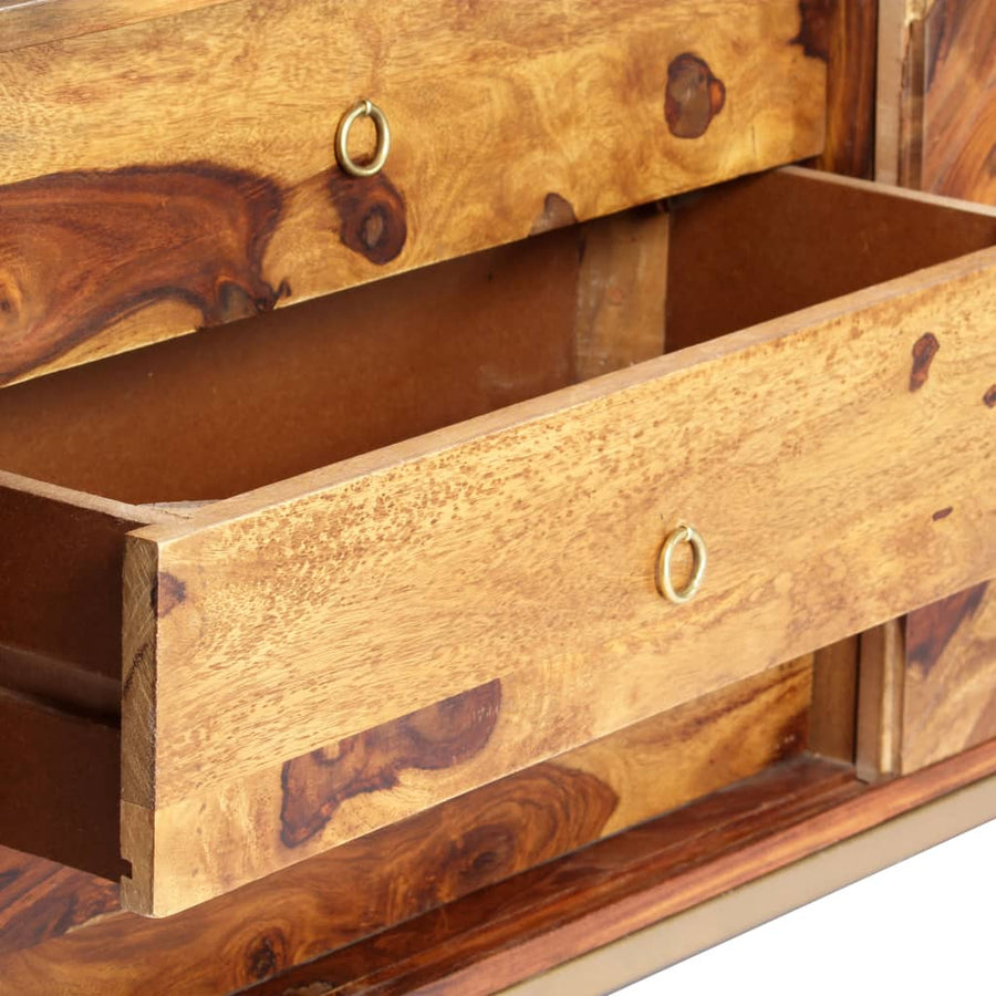 Dressoir 118X30X60 Cm Massief Acaciahout