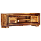 TV cabinet 118x30x40 cm solid acacia wood