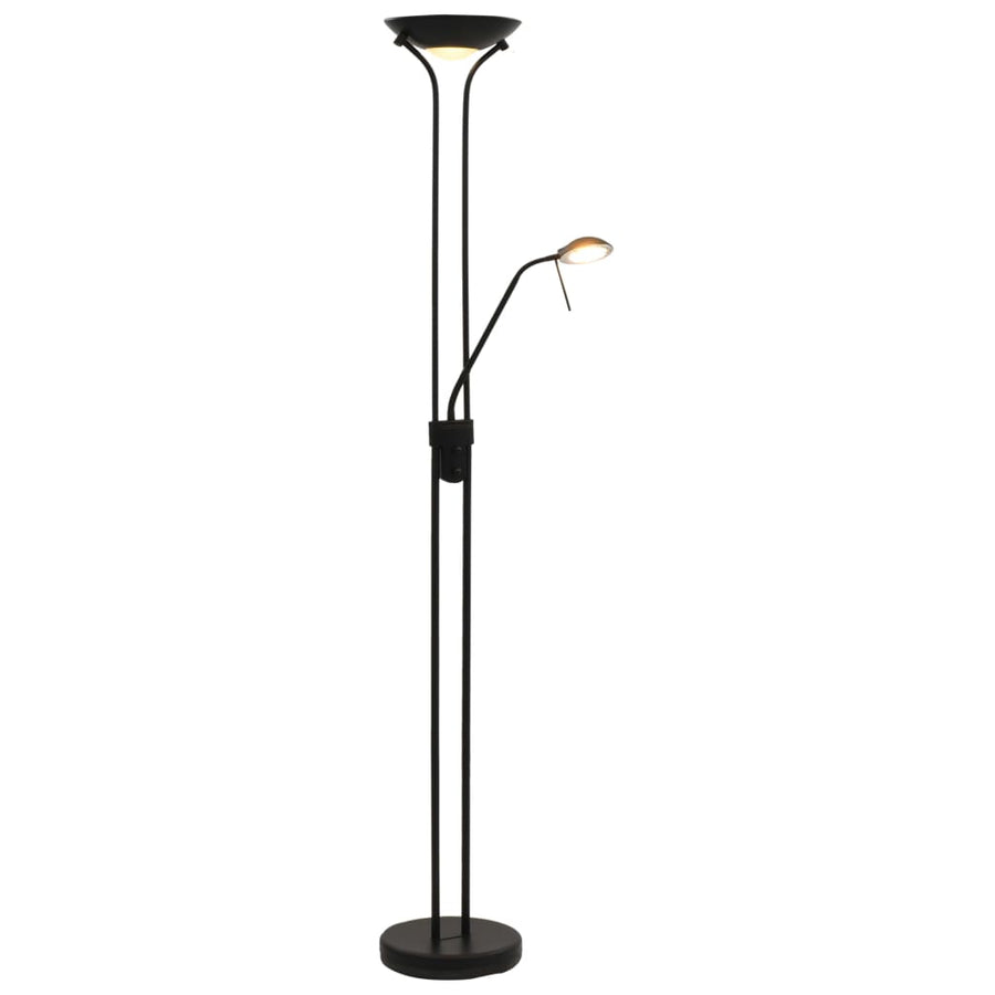 Vloerlamp Led Dimbaar 23 W Zwart