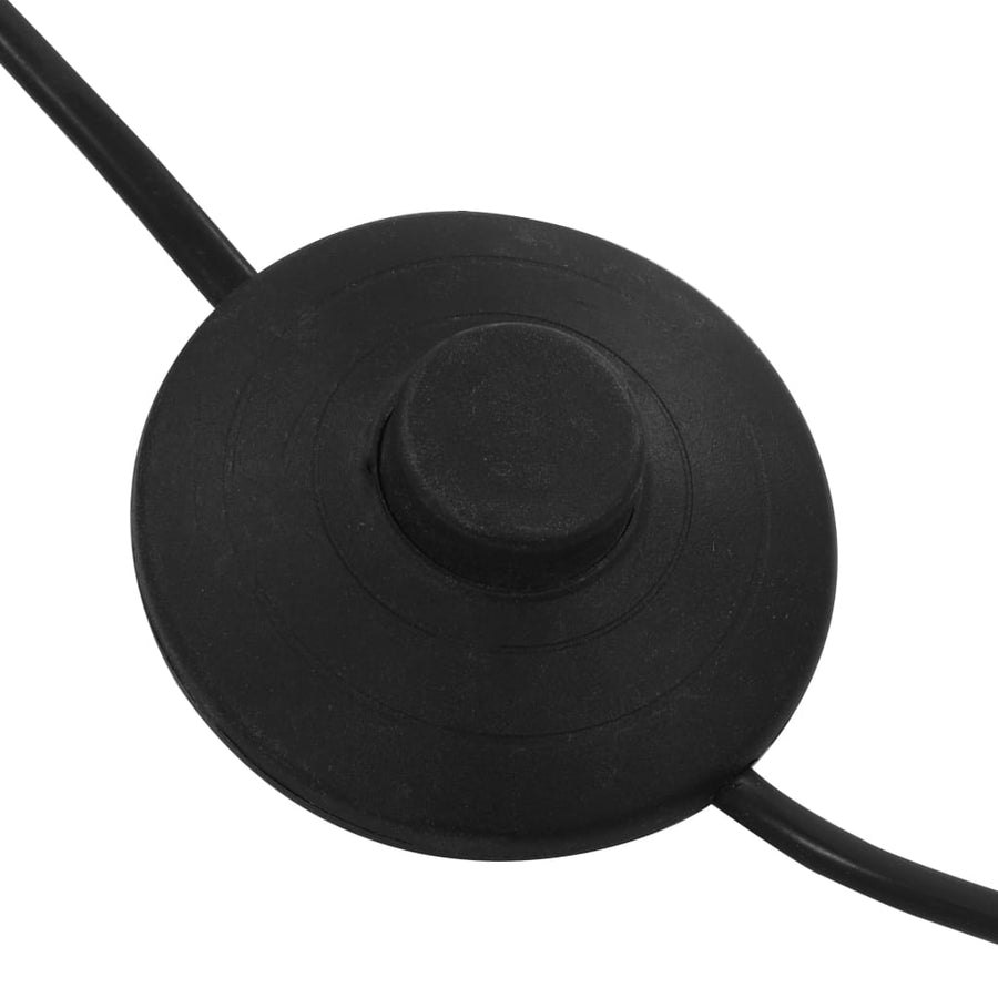 Lamp Staand 5Xe4 200 Cm Zwart en goud