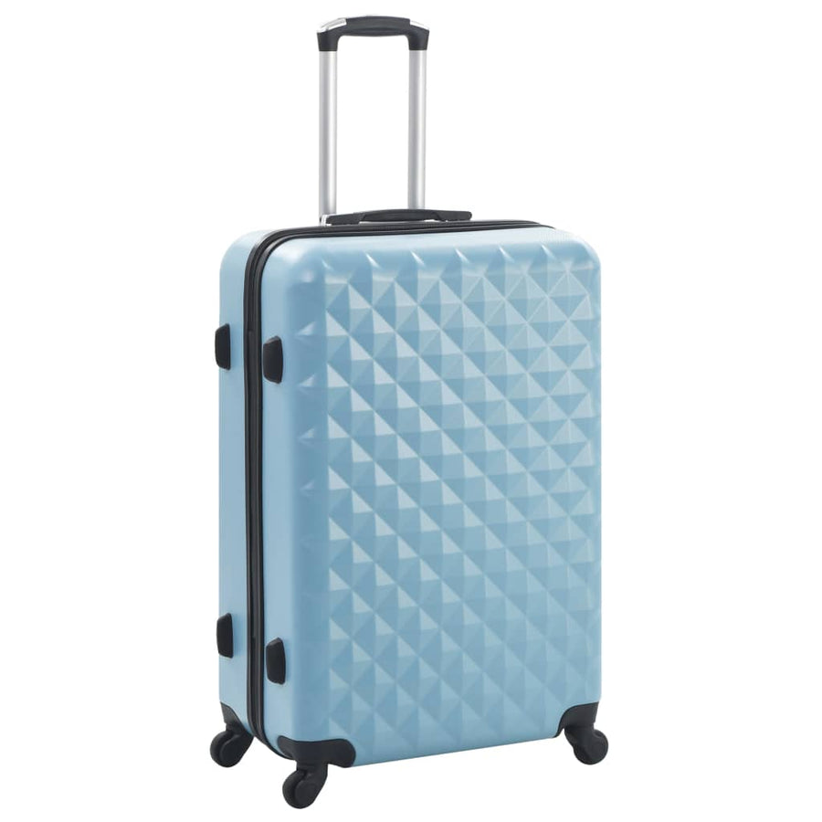 3-Delige Harde Kofferset Abs Blauw