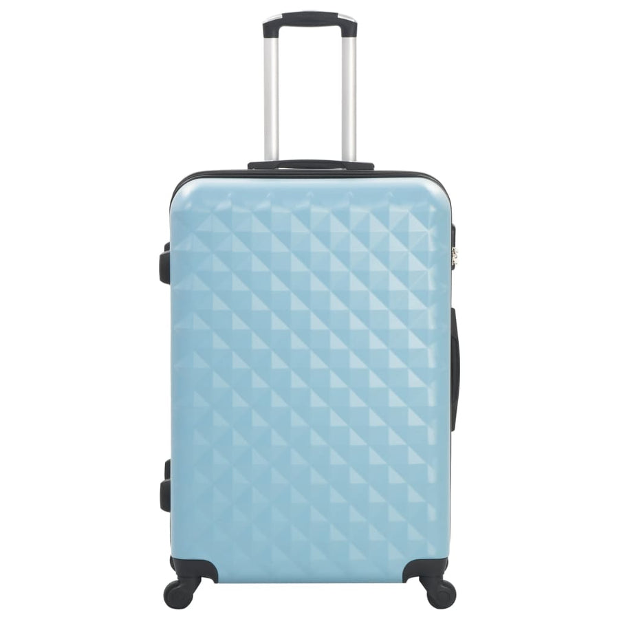 3-Delige Harde Kofferset Abs Blauw