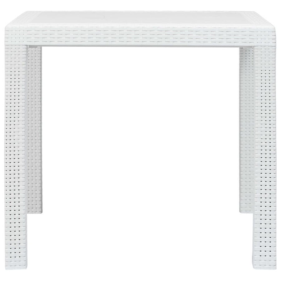 3-Delige Bistroset Rattan-Look Kunststof 2
