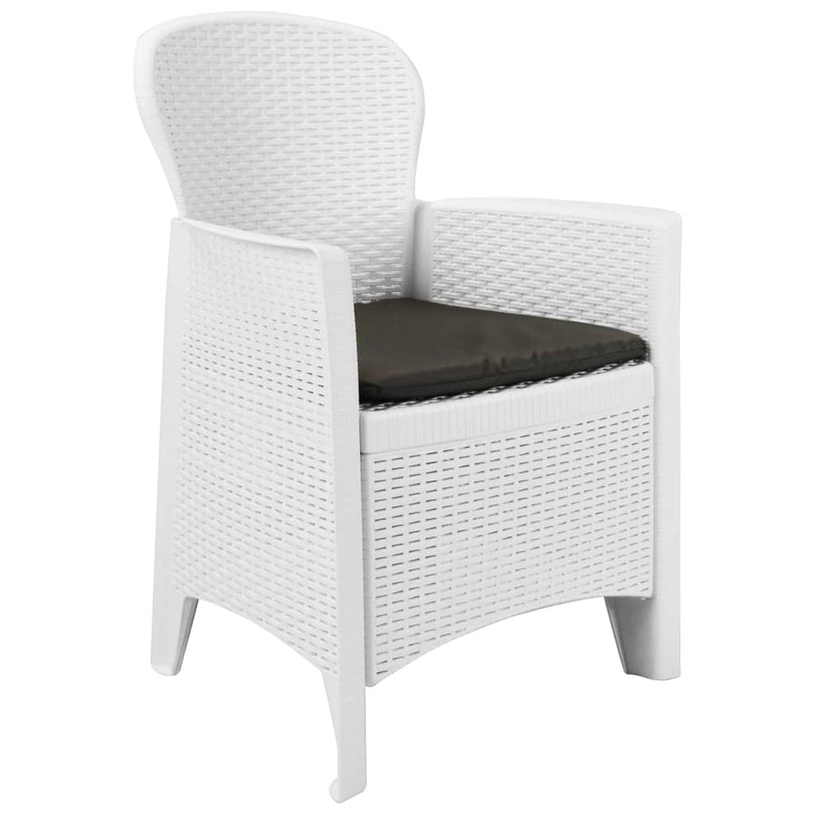 5-Delige Tuinset Rattan-Look Kunststof 4