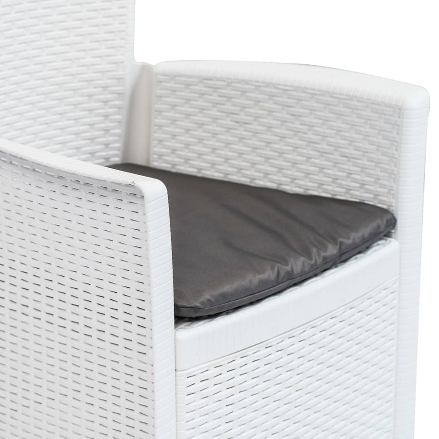 5-Delige Tuinset Rattan-Look Kunststof 4