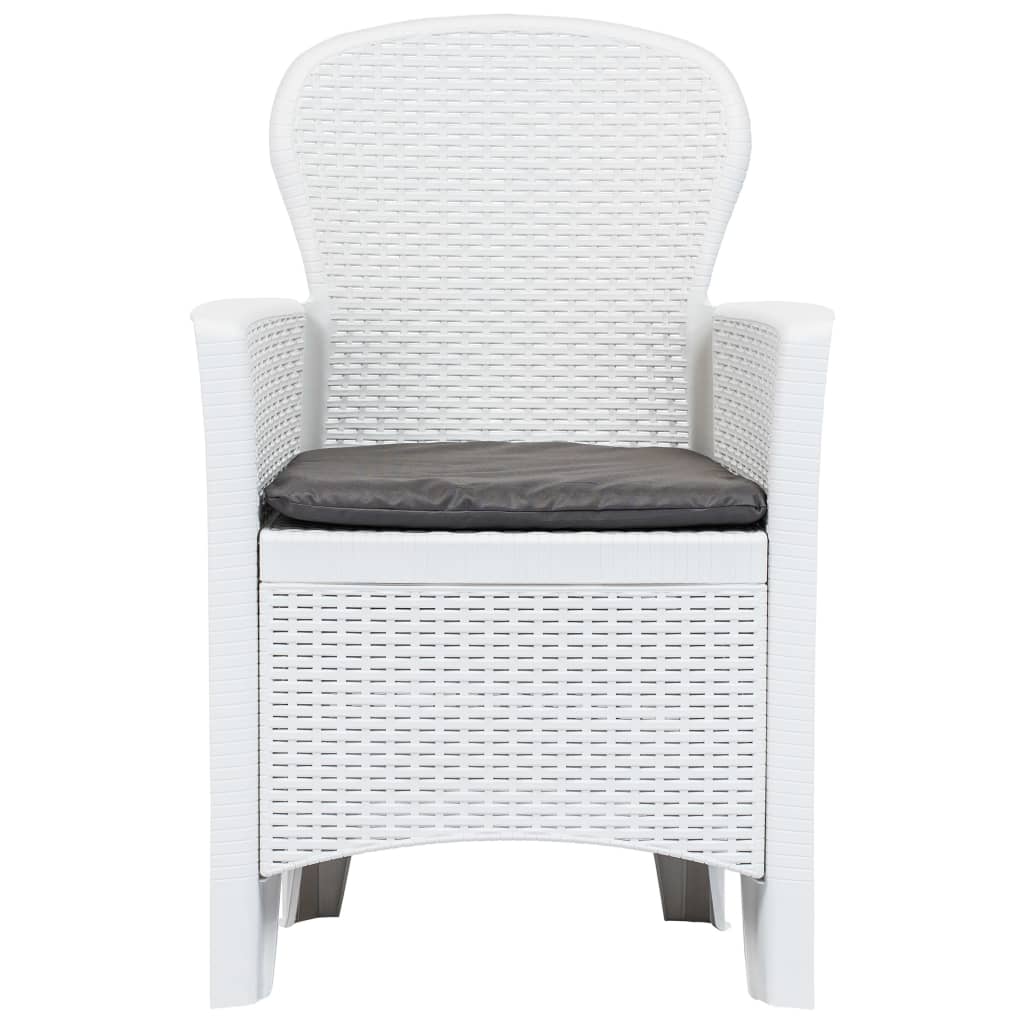 9-Delige Tuinset Rattan-Look Kunststof 8