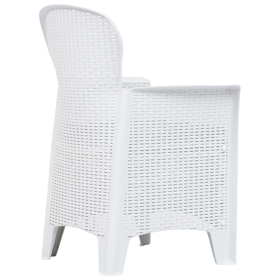 9-Delige Tuinset Rattan-Look Kunststof 8