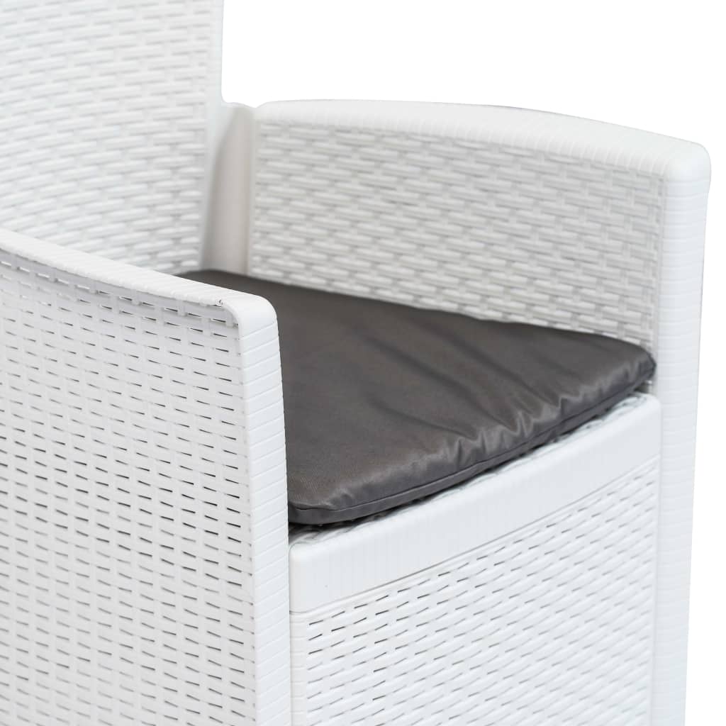 9-Delige Tuinset Rattan-Look Kunststof 8