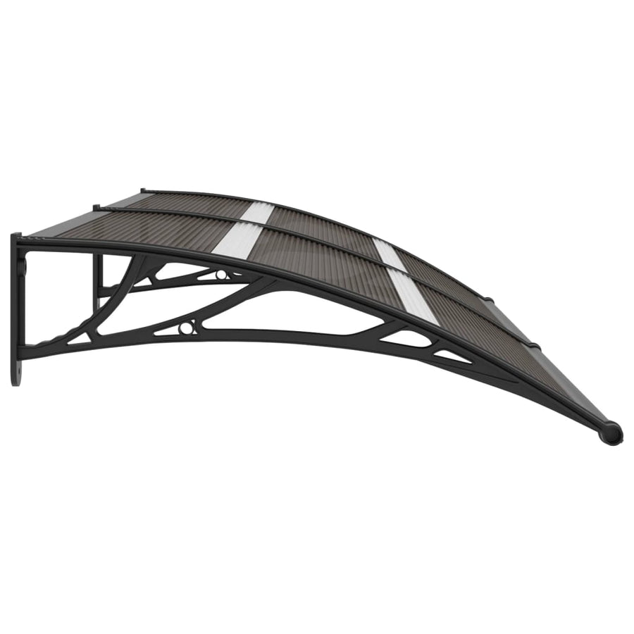 Deurluifel 200x80 cm PC zwart 200 x 80 cm Zwart en wit
