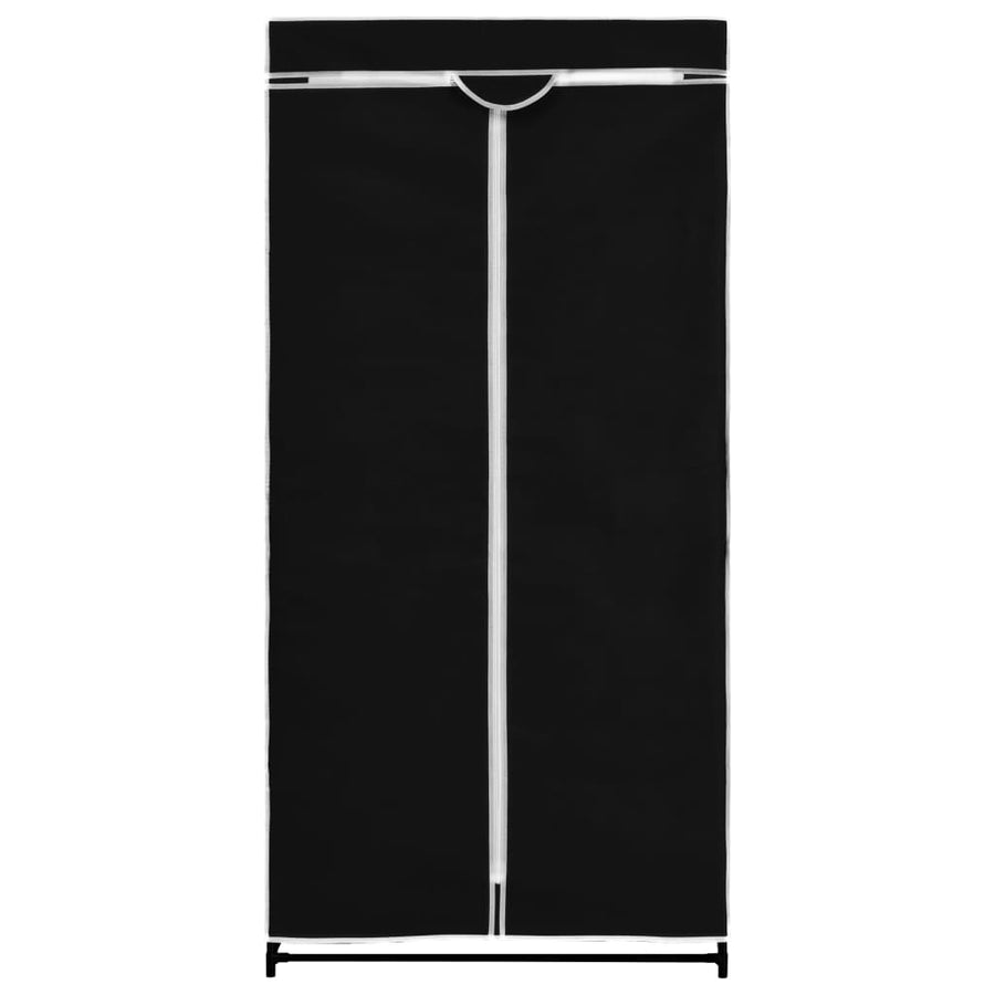 Kledingkasten St 75X50X60 Cm 2 Zwart