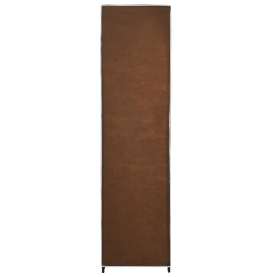 Kledingkast Met 4 Vakken 75X45X70 Cm Bruin