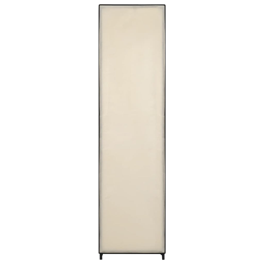 Kledingkast Met 4 Vakken 75X45X70 Cm Crème