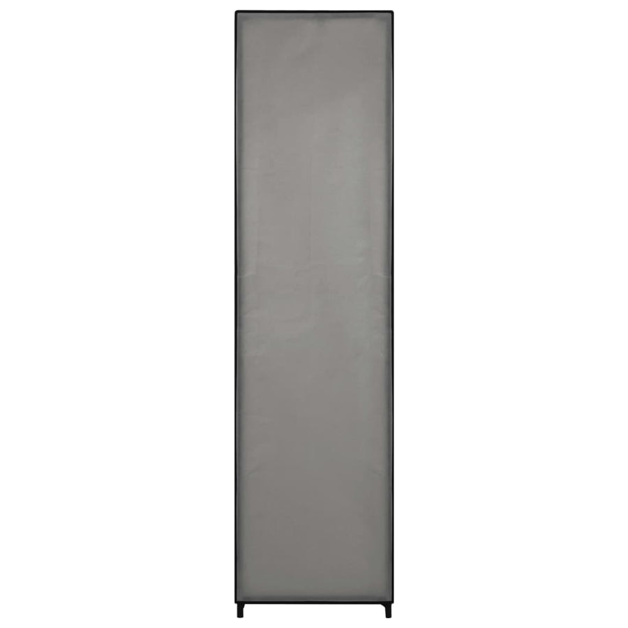 Kledingkast Met 4 Vakken 75X45X70 Cm Grijs