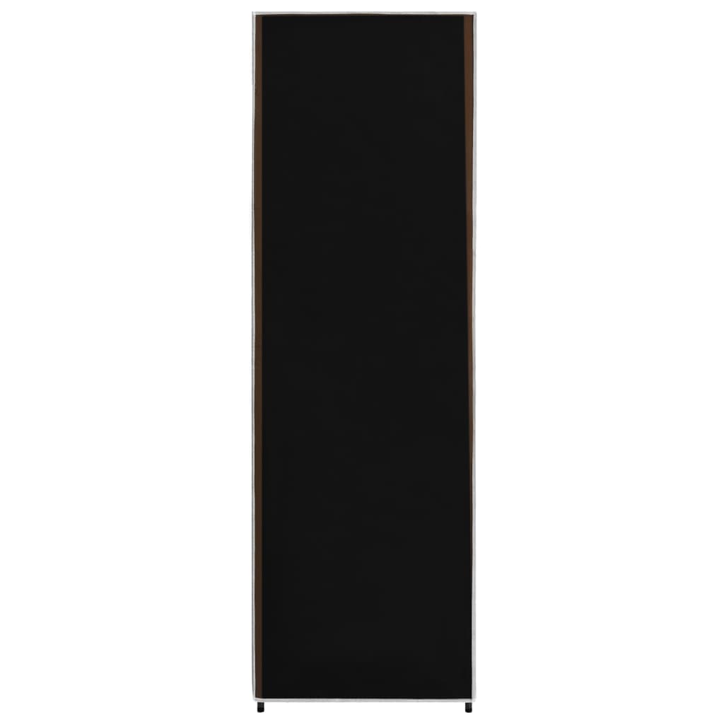 Kledingkast 87X49X59 Cm Stof Zwart