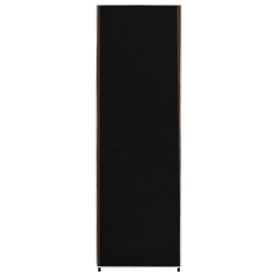 Kledingkast 87X49X59 Cm Stof Zwart