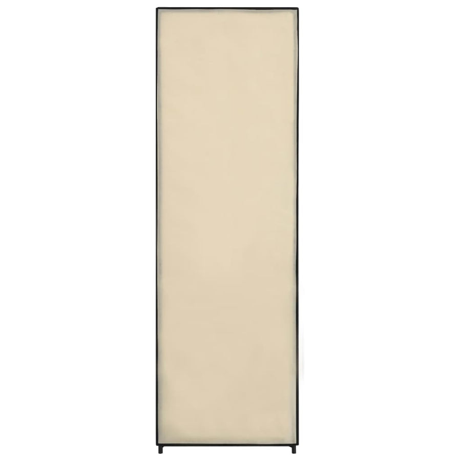 Kledingkast 87X49X59 Cm Stof Crème