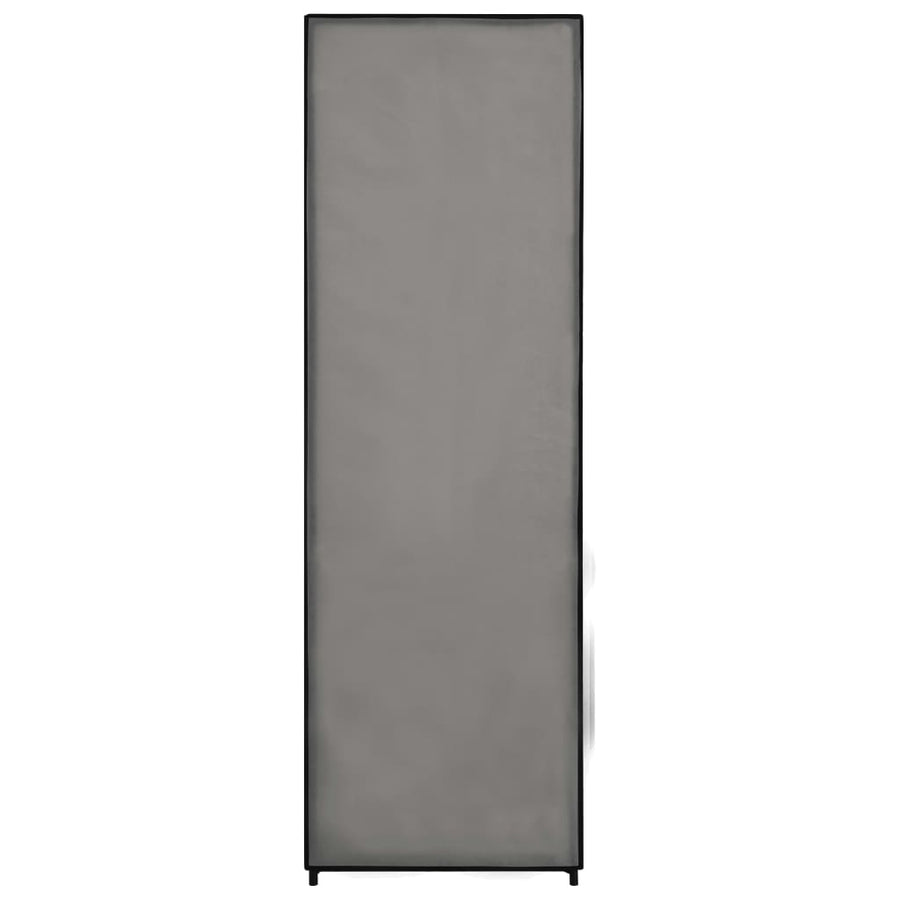 Kledingkast 87X49X59 Cm Stof Grijs