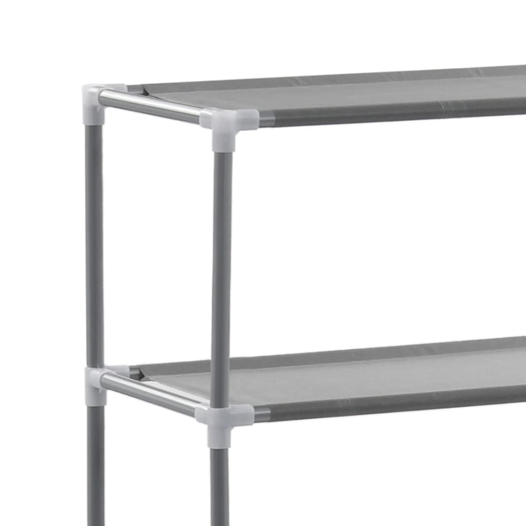 Opbergrek Voor Boven Toilet 3-Laags Kleurig 53 x 28 x 169 cm Zilver