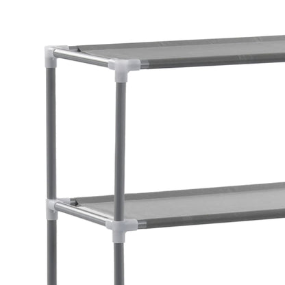 Opbergrek Voor Boven Toilet 3-Laags Kleurig 53 x 28 x 169 cm Zilver