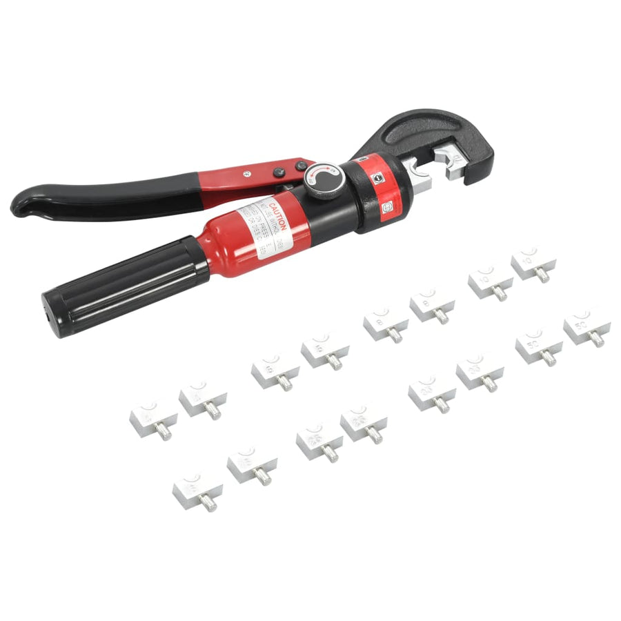 Krimptang Hydraulisch 4-6-8-10-16-25-35-70 Mm²