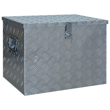 Aluminium kist 610x430x455 mm zilverkleurig