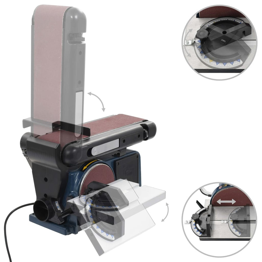 Vlak- En Bandschuurmachine Elektrisch 370 W 150 Mm