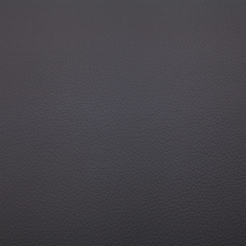 Massage Chaise Longue Met Kussen Kunstleer Grijs