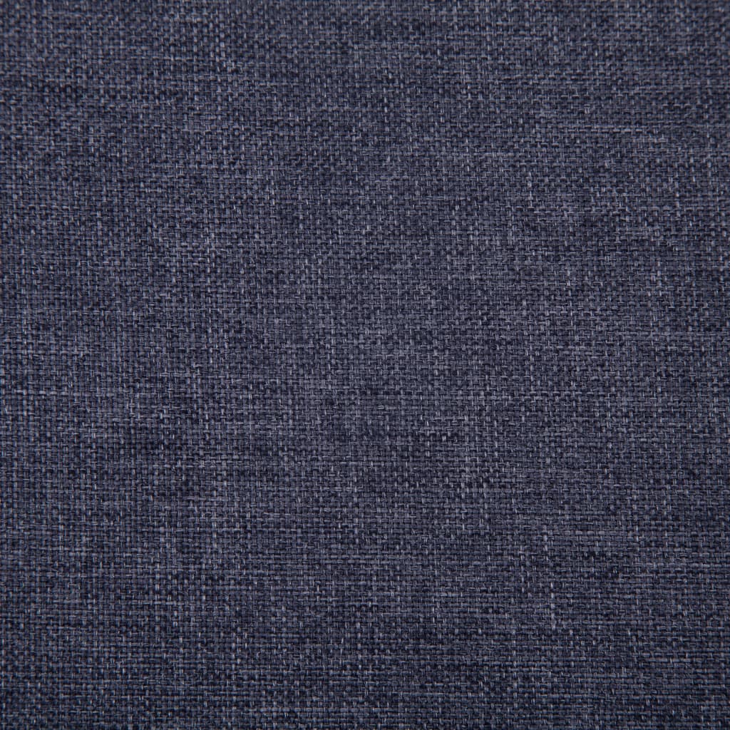 Bankje Met Opbergvak 116 Cm Polyester Donkergrijs