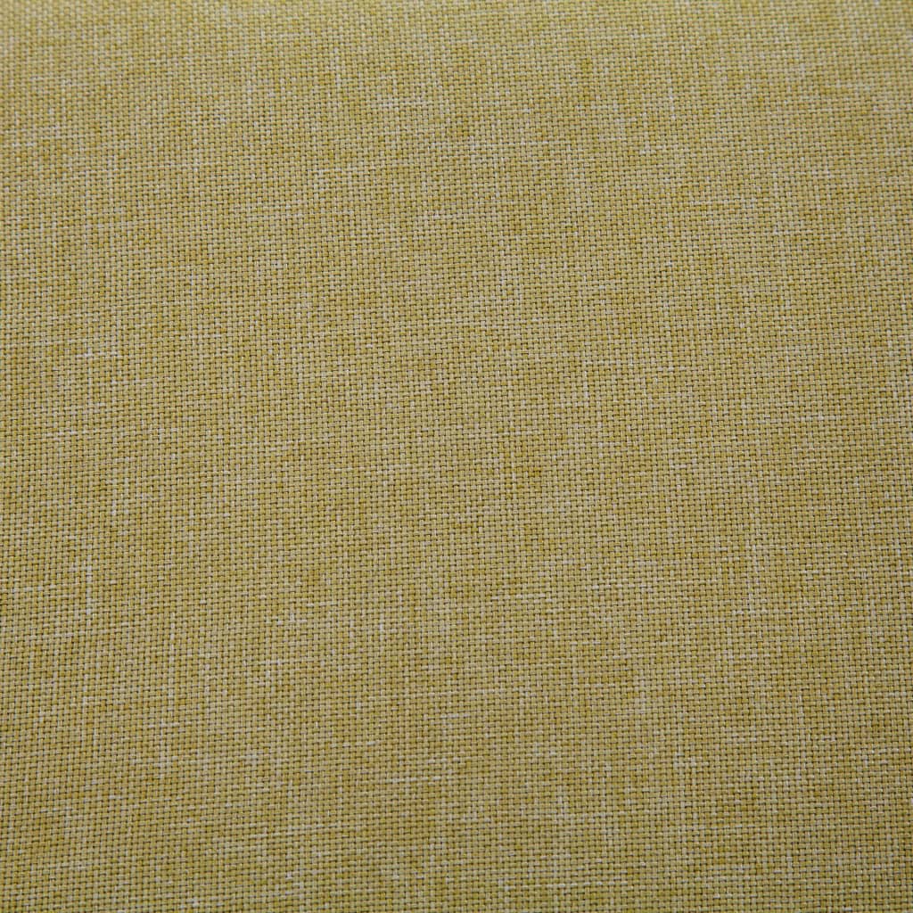 Bankje met opbergvak 116 cm polyester groen