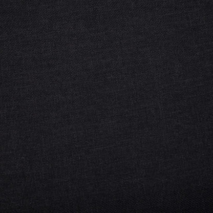 Bankje Met Opbergvak 116 Cm Polyester Zwart