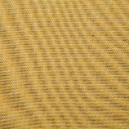 Bankje Met Opbergvak 116 Cm Polyester Geel