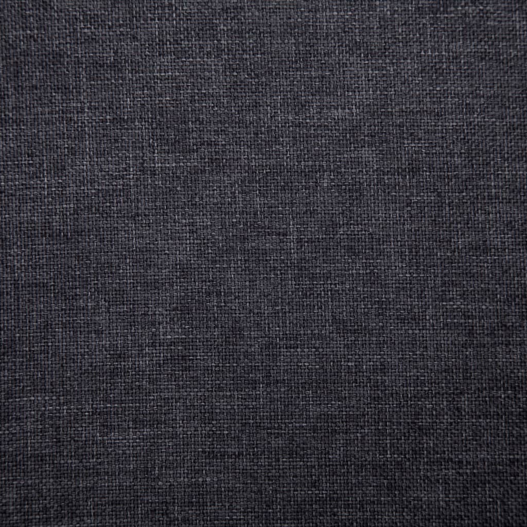 Bankje 139,5 Cm Polyester Donkergrijs
